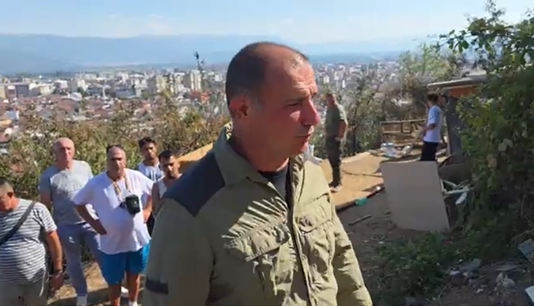 Angellov  Shmanget katastrofa në Tetovë  shuhet zjarri mbi varrezat ortodokse  VIDEO 