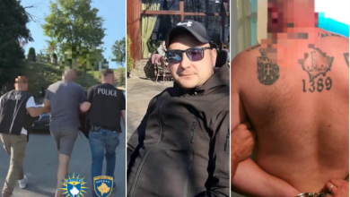Photo of Policia publikon pamjet e arrestimit Igor Markoviqit në Zveçan