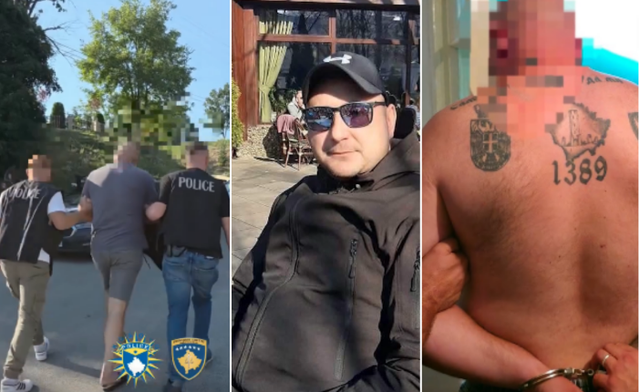 Policia publikon pamjet e arrestimit Igor Markoviqit në Zveçan