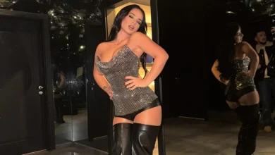 Photo of Minifundi mezi i mbulon këmbët, Rina guxon me pozën provokuese