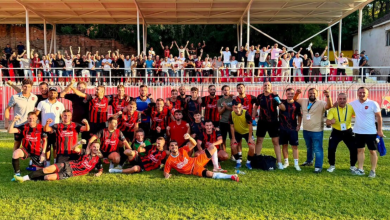 Photo of Shkëndija e Haraçinës feston triumfin e parë në Ligën e Parë