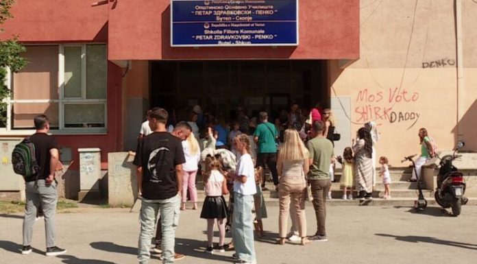 Nxënësit shqiptarë shumicë në shkollat fillore në Butel të Shkupit  TABELA 