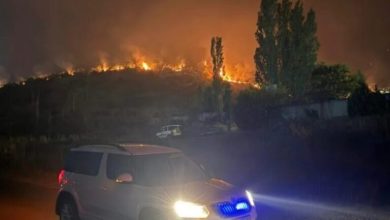 Photo of Katër zjarre aktive: flakë në Saraj, Gostivar, Çashkë dhe Jegunovcë – tre zjarre janë nën kontroll