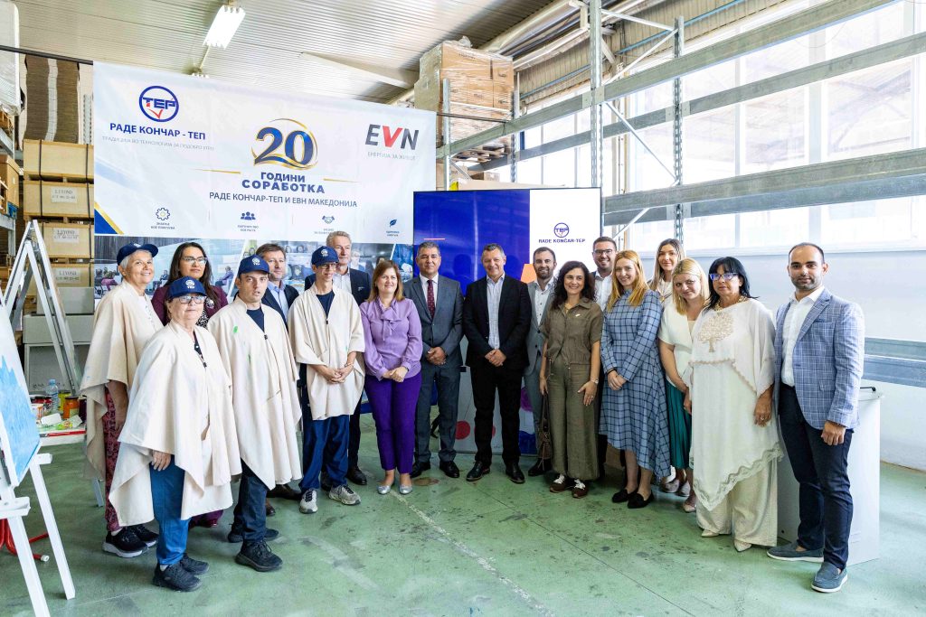 EVN Maqedoni dhe Rade Konçar TEP partnerë në përfshirjen e nxënësve me aftësi të kufizuara