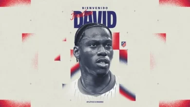 Photo of Jonathan David kalon te Atletico Madridi