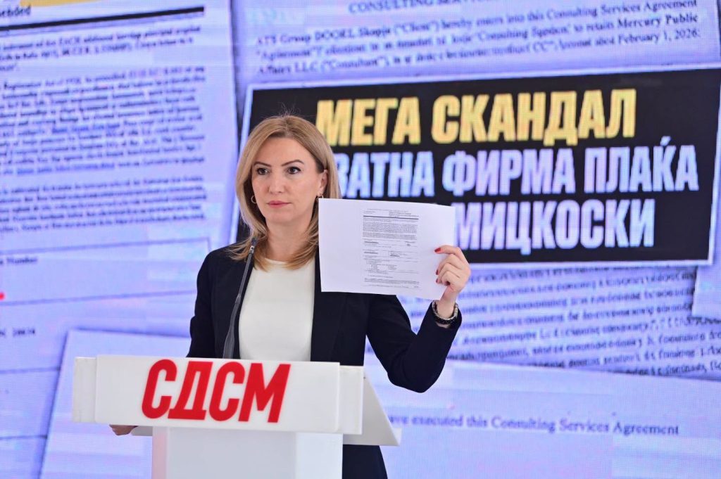 Kuzeska  Firma private pagoi lobistë në SHBA për Mickoskin