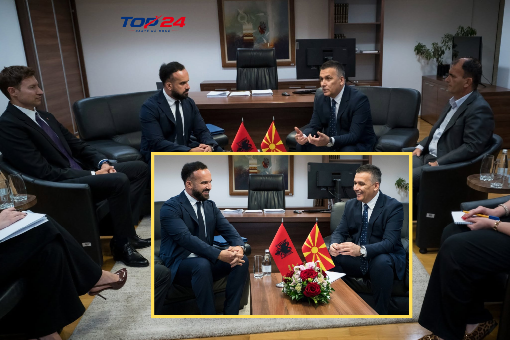 Hoxha pret homologun nga Shqipëria  Sofjan Jaupaj  Ndamë vizionin për një rajon të qëndrueshëm dhe një të ardhme evropiane