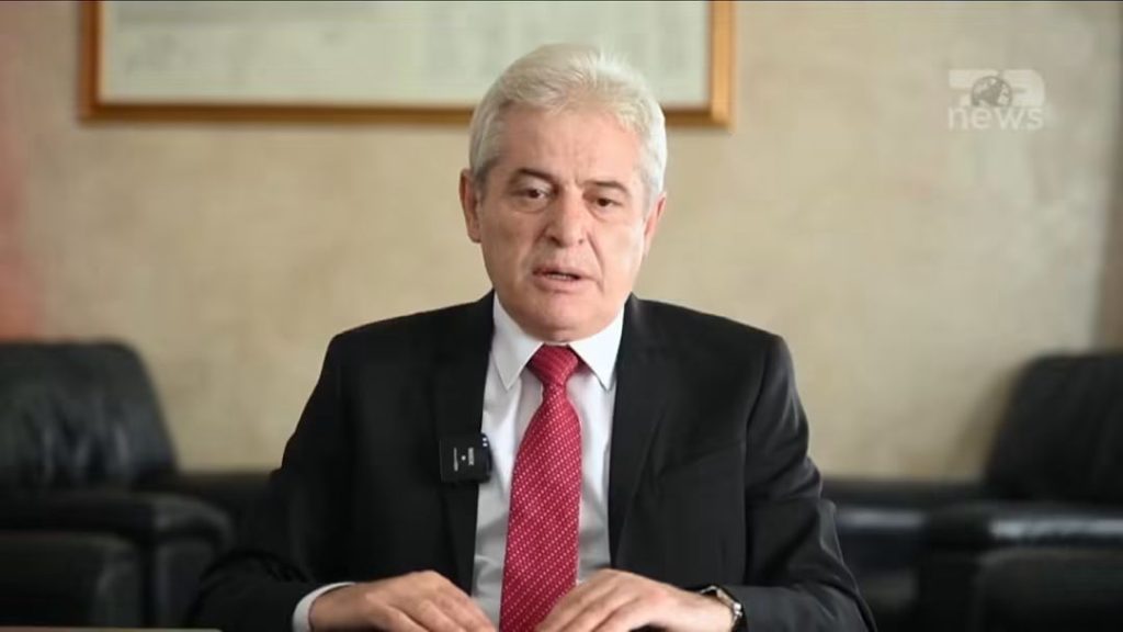 Kryetari i BDI së  z  Ali Ahmeti  Të organizohet referendum popullor për verdiktin e popullit të Kosovës