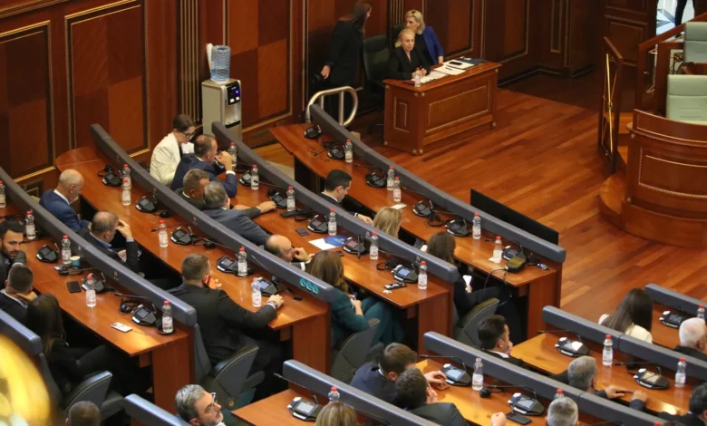 Dështon konstituimi i Kuvendit të Kosovës  seanca vazhdon të premten