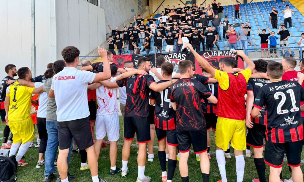 Shkëndija e Haraçinës u ngjit në vendin e tretë në Ligën e Parë