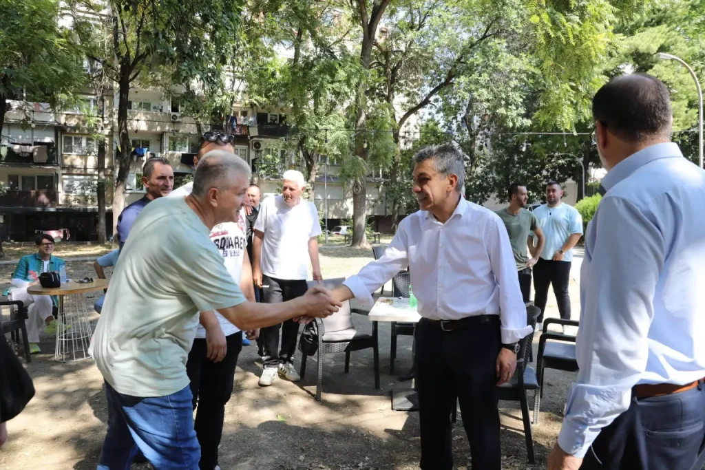 Mexhiti  Në Çair po ndërtohet bulevard i ri  premtuam punë dhe po i realizojmë