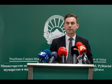 Serafimovski  Me ligjin e ri bujqit fitojnë më shumë përgjegjësi dhe siguri të produkteve në treg