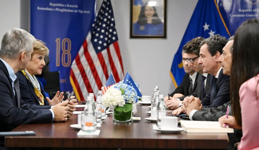 Kurti takon në New York  drejtoren Menaxhuese të FMN së