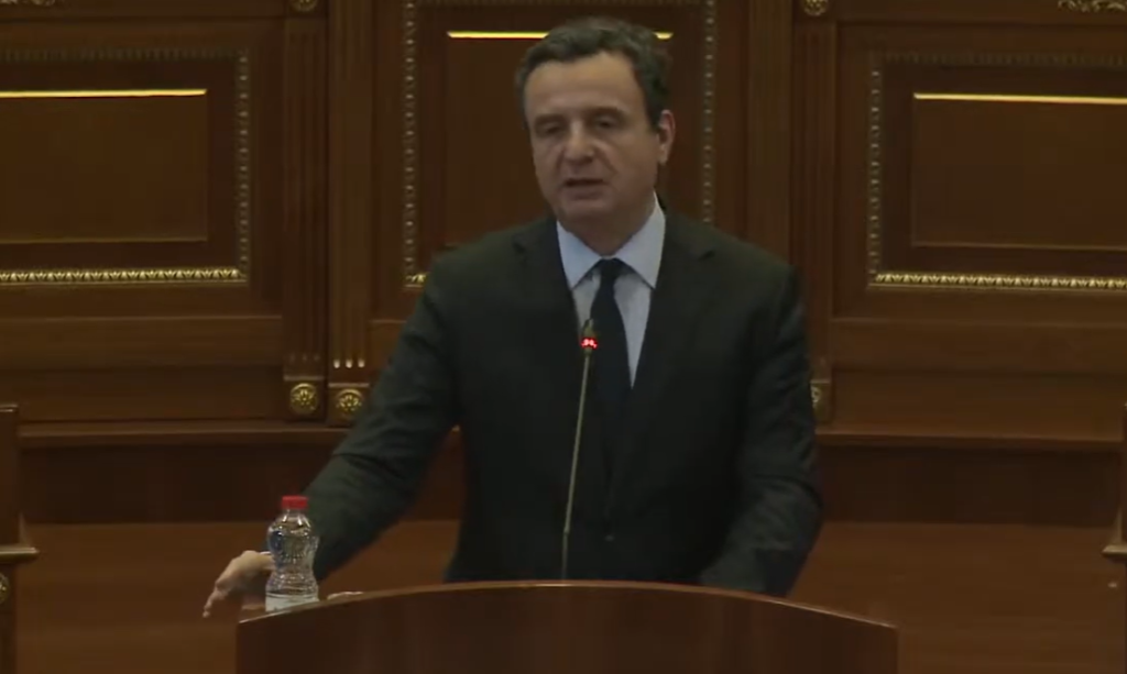 Kurti  Të mos humbim kohë  PDK ja ta propozojë kandidatin për nënkryetar
