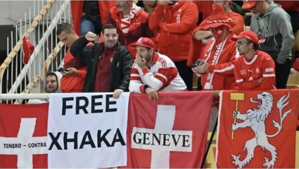  Free Xhaka   tifozët e Zvicrës në mbështetje të kapitenit