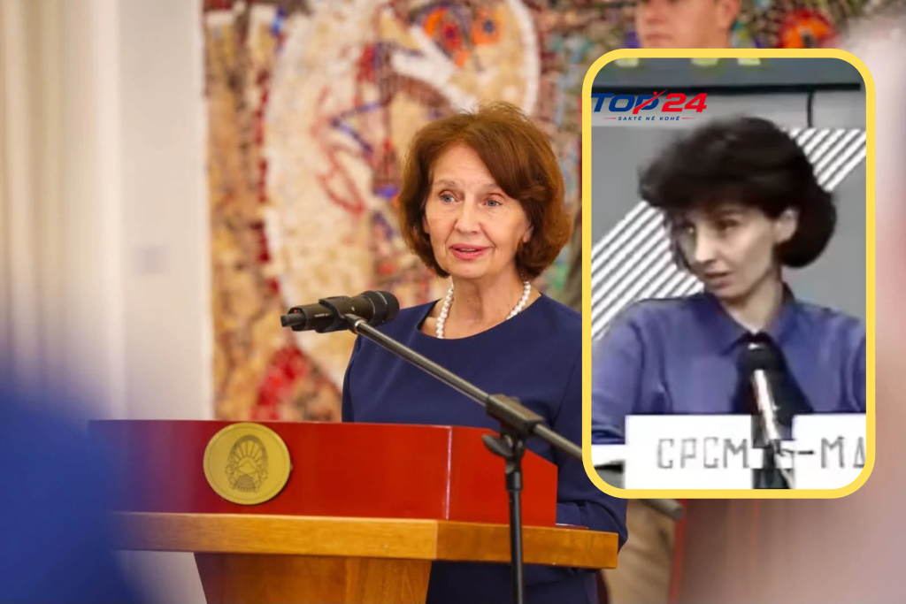 Lloga  Në 35 vjetorin e pavarsisë presidente është ajo që ishte kundër pavarsisë   VIDEO 