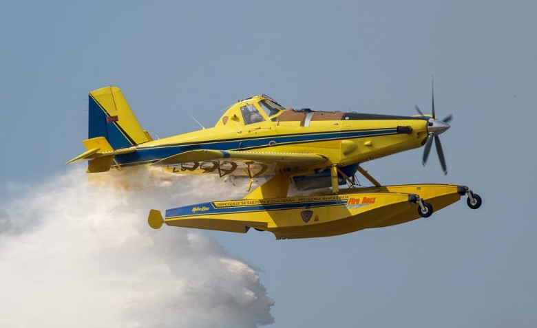 Tre avionë në aksion mbi Ramnon  zjarret në Belicë dhe Selci Lokov nën kontroll