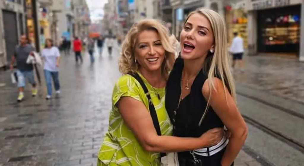 Nënë e bijë  Shkurte Fejza dhe Gresa Behluli vallëzojnë së bashku në një moment magjik