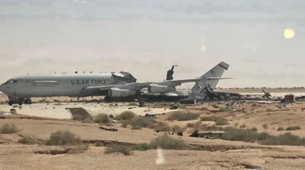 Publikohen fotot e dëmeve nga sulmet iraniane në bazat amerikane  avionë të dëmtuar dhe infrastrukturë e shkatërruar në Lindjen e Mesme