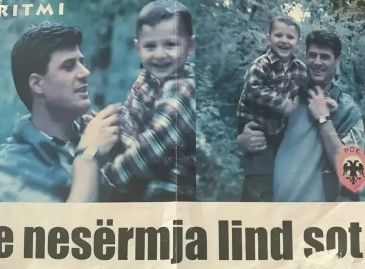 Endrit Thaçi publikon fotografi emocionuese  E nesërmja lind sot