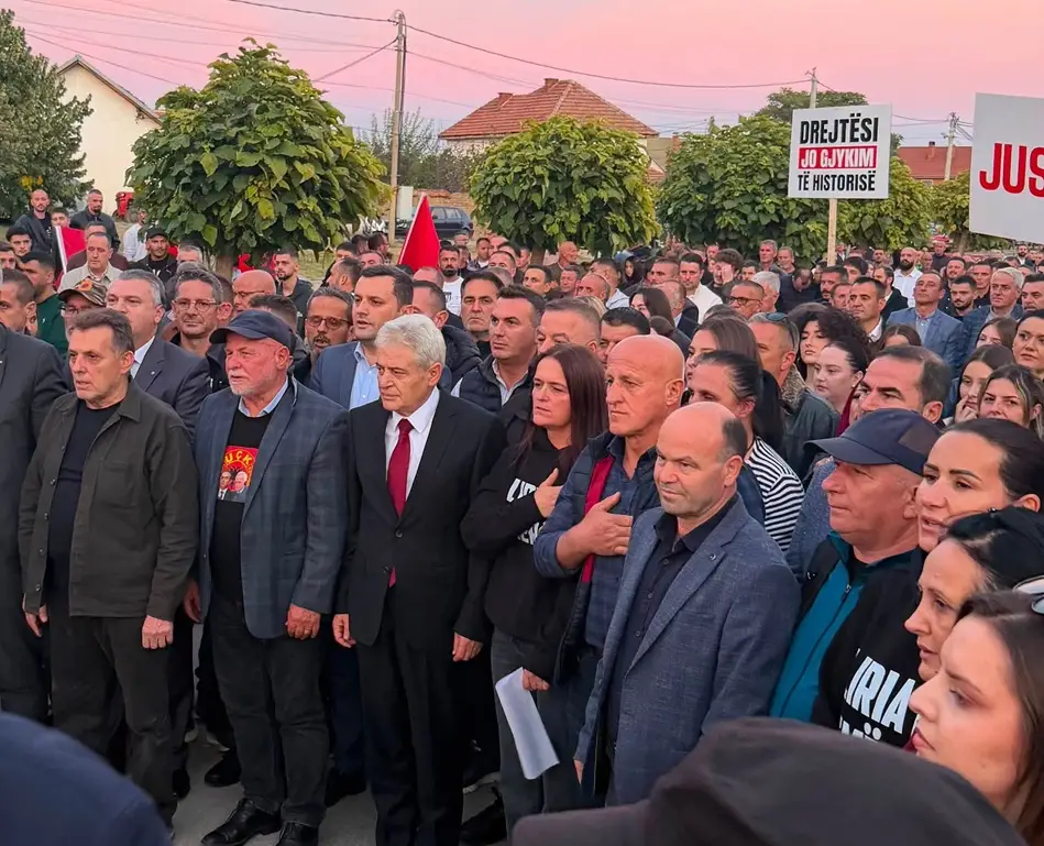 Ali Ahmeti nga Sllupçani  Qëndrojmë pranë çlirimtarëve 