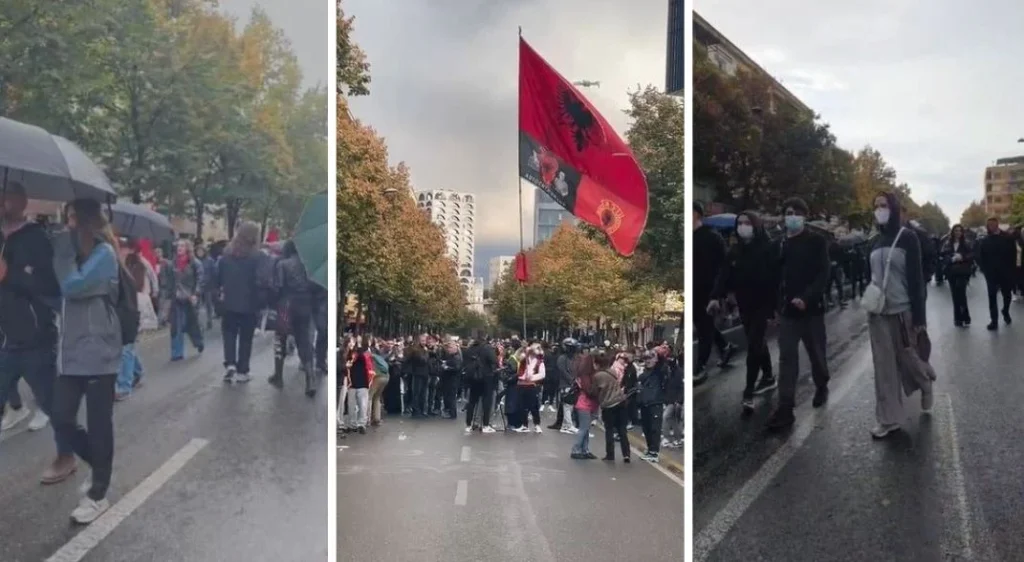 live-tubimi-i-qete-para-ministrise-se-arsimit-gure-sporadike-drejt-institucionit-te-kryeministria-u-vihet-flaka-karrigeve-te-dialogut
