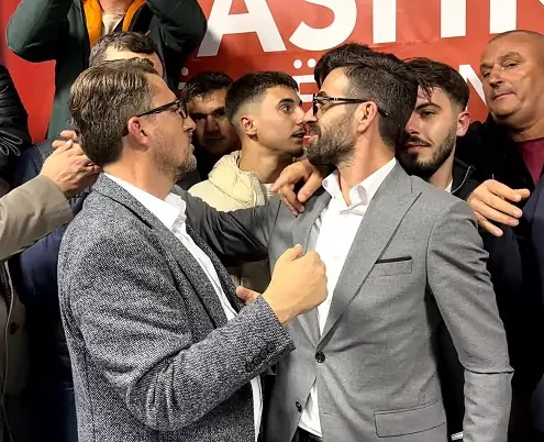 Arkin Jahiji  Gara mes VLEN it dhe AKI së ka përfunduar   Tani jemi të gjithë bashkë dhe kemi tjetër mision  