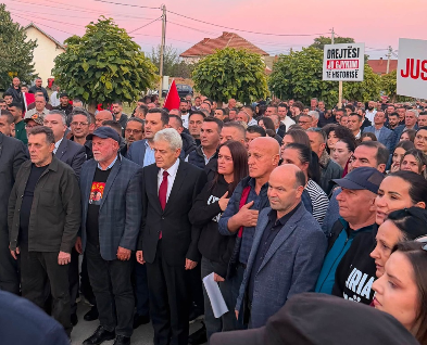 Ali Ahmeti nga Sllupçani  Qëndrojmë pranë çlirimtarëve 