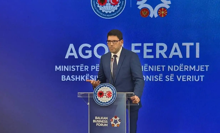 Agon Ferati nga Tirana  Bashkëpunimi ekonomik i kthen dallimet e Ballkanit në mundësi të përbashkëta