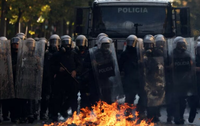 Protestat studentore në vend  AMP  Po verifikojmë çdo shkelje ligjore nga punonjësit e policisë