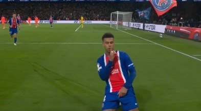 Doue shënon  PSG në epërsi ndaj Barcelonës