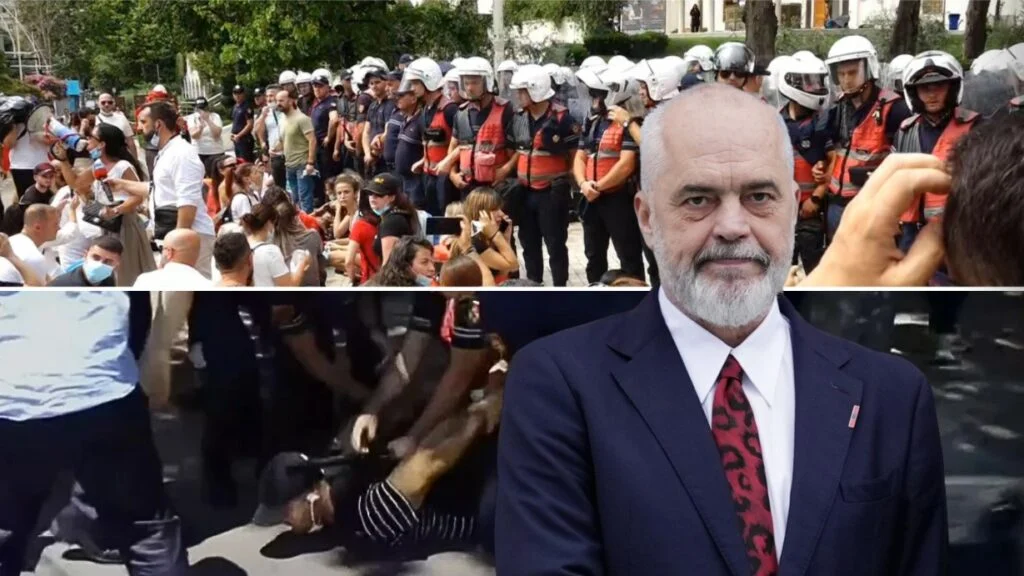 Qeveria ndryshon me zgjedhje  jo me molotov    Rama flet për mediat greke rreth protestave  Nuk dorëzohem  s e jap dorëheqjen  Një pakicë mendon se djegia 