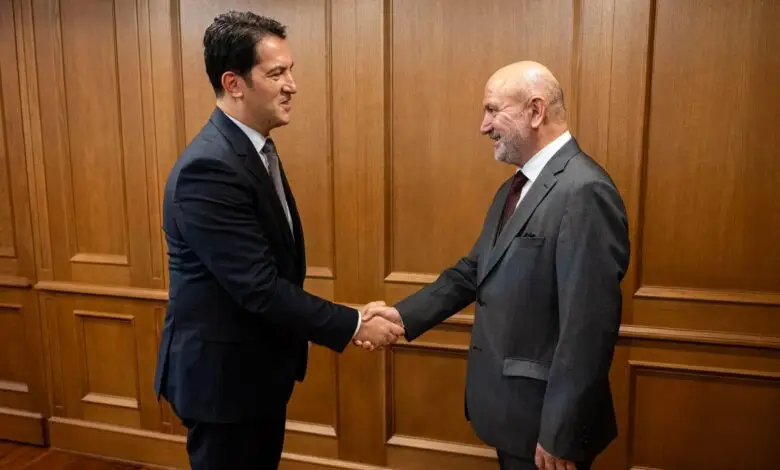 Bekim Sali takon rektorin e ri të Universitetit Ndërkombëtar Ballkanik  Mehmet Bulut