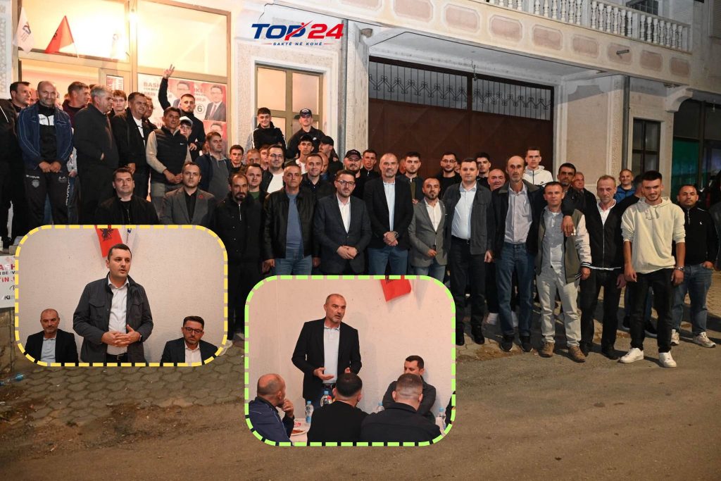 Arkin Jahiji mobilizon Meletinën  së bashku me Faton Ahmetin  Halil Snopçen dhe Suat Shaqirin hapin shtabin zgjedhorë 