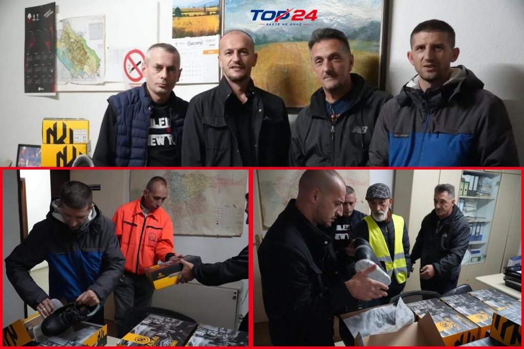 Bislimi  Kemi siguruar veshëmbathje për punonjësit për sezonin dimëror   FOTO 
