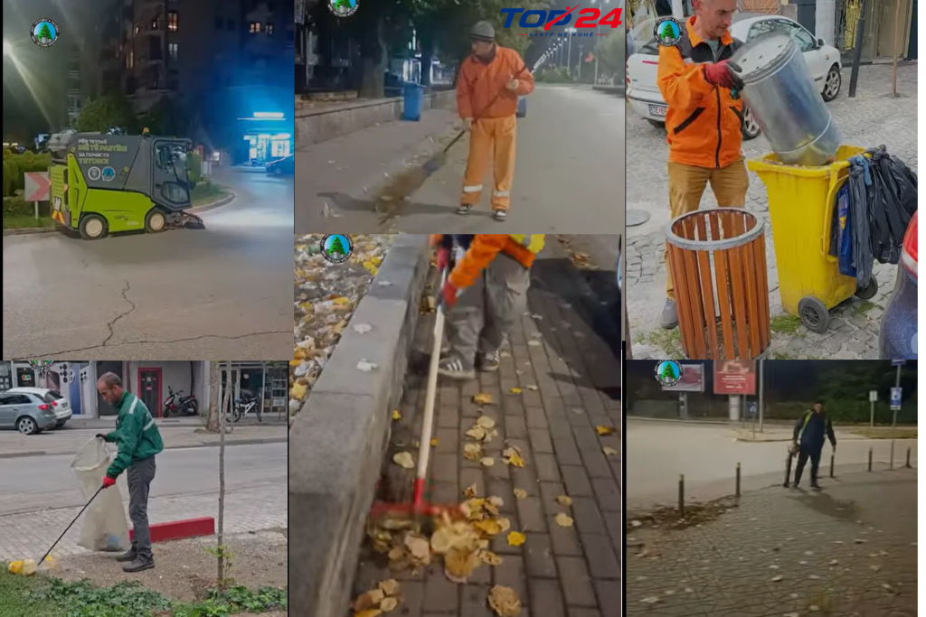 Samet Bislimi  NPK Tetova ka shtuar kapacitetin për pastrimin e rrugëve në qytet dhe mirëmbajtjen e higjienës 