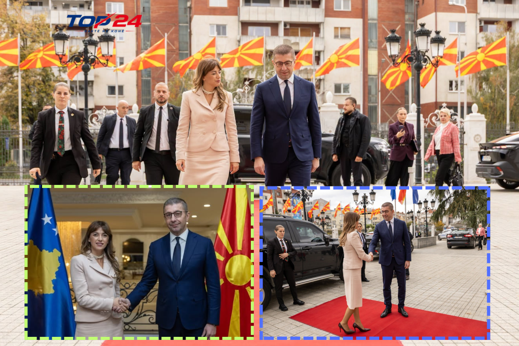 Haxhiu pritet në takim nga kryeministri Mickovski  Marëdhëniet mes dy vendve dhe bashkëpunimi ekonomik mbeten priortet