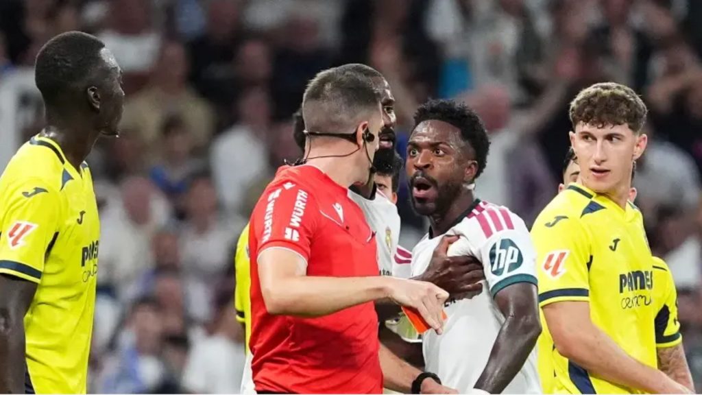 Real Madrid  Vinicius humbet  El Clasico   dënohet me 4 ndeshje pezullim