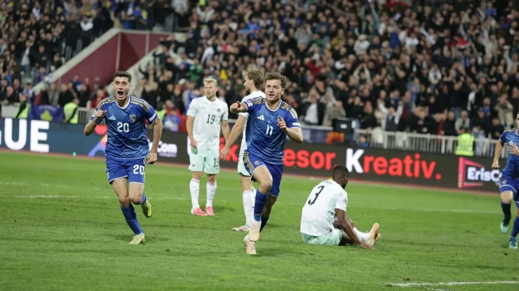 Dramë në  Fadil Vokrri   Austria i mohon fitoren Kosovës në fundin e takimit