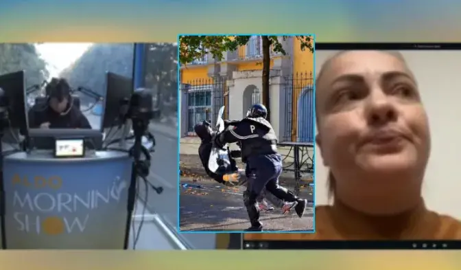 Shokon nëna e protestuesit që u godit nga Policia  Nuk është student  u pagua për protestë  VIDEO 