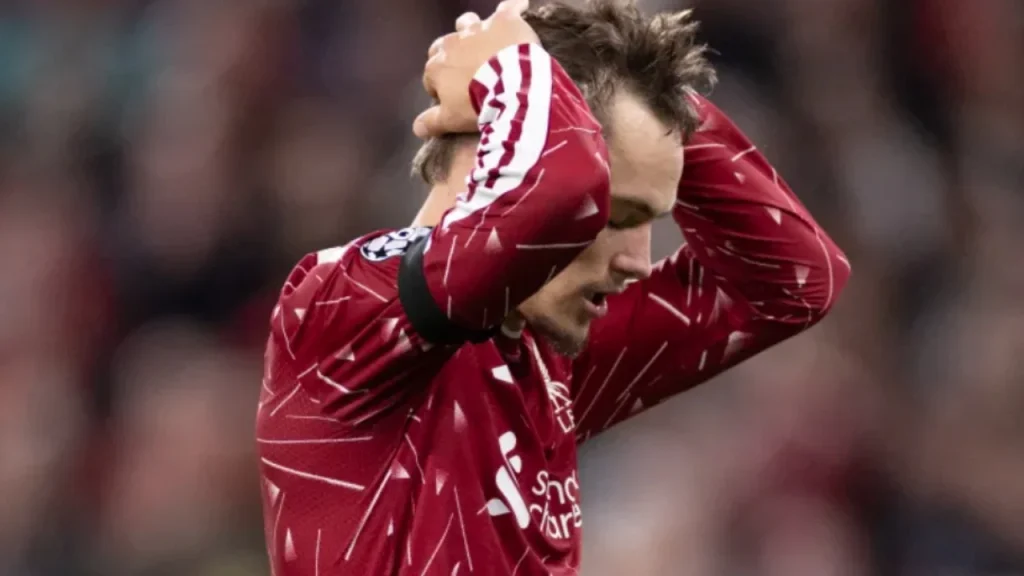Wirtz vazhdon të vuajë te Liverpooli  ish mbrojtësi i  Reds  ave nuk përmbahet  Largojeni nga formacioni